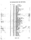 Next Page - Parts Illustration Catalog January 1972