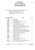 Next Page - Chassis and Body Parts Catalog P&A 10 May 1981