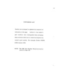 Previous Page - Master Parts Book X-164001 September 1963